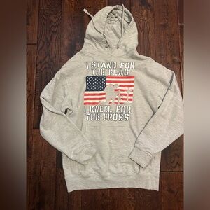 Light grey hoodie, size medium. Great condition only worn 2-3 times.